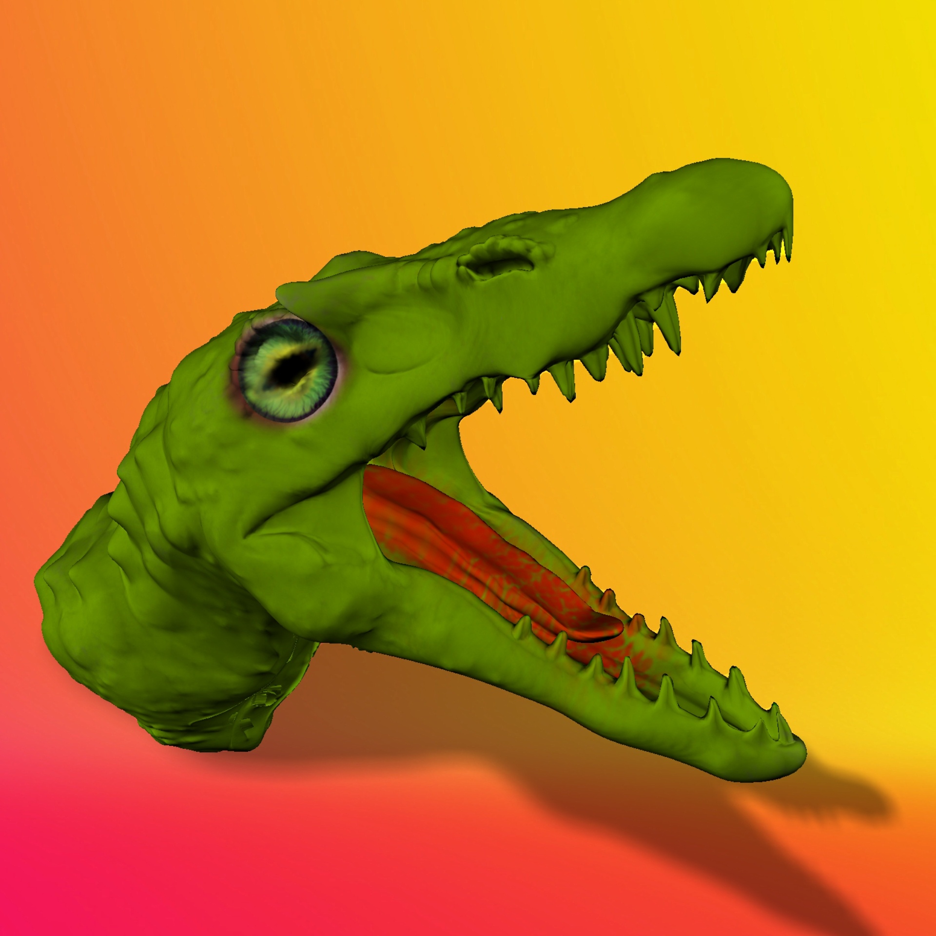 Crocodilo verde