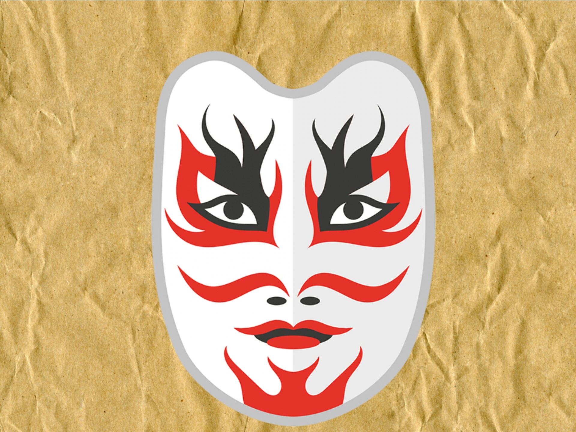 Maschera giapponese