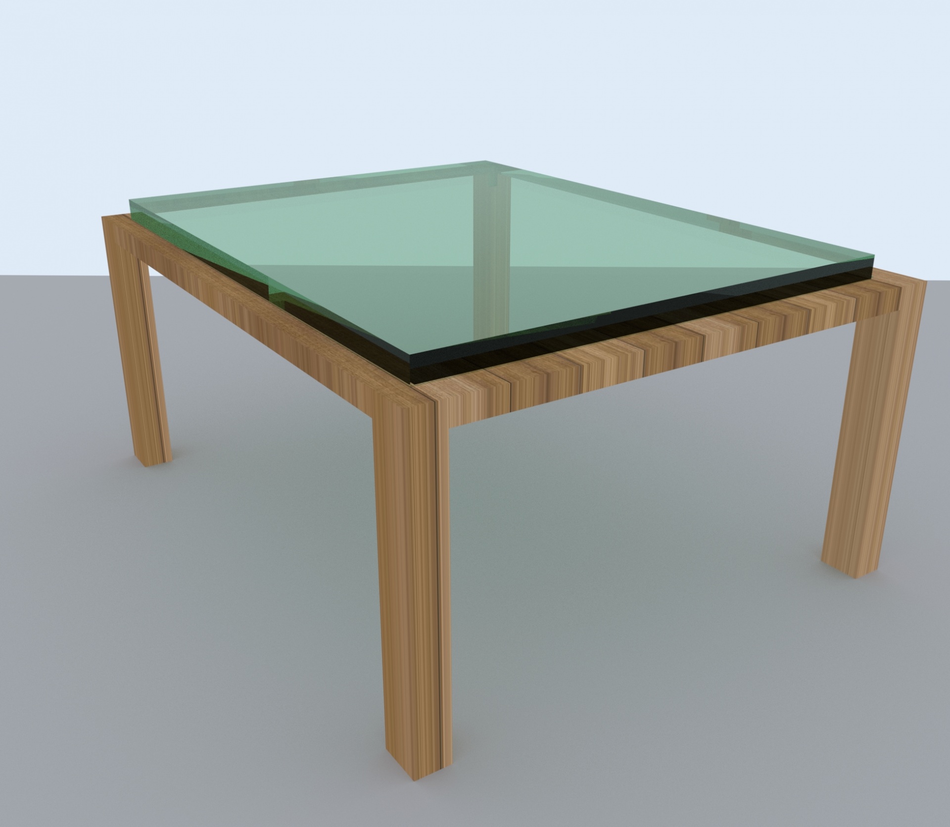 玻璃桌