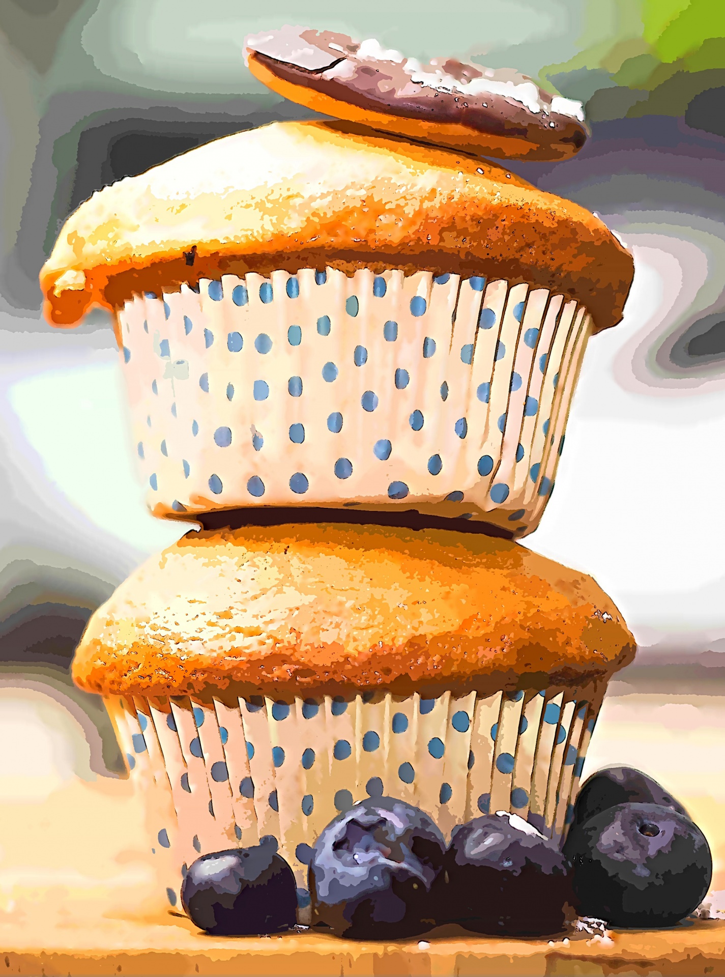 Muffins Illustrazione