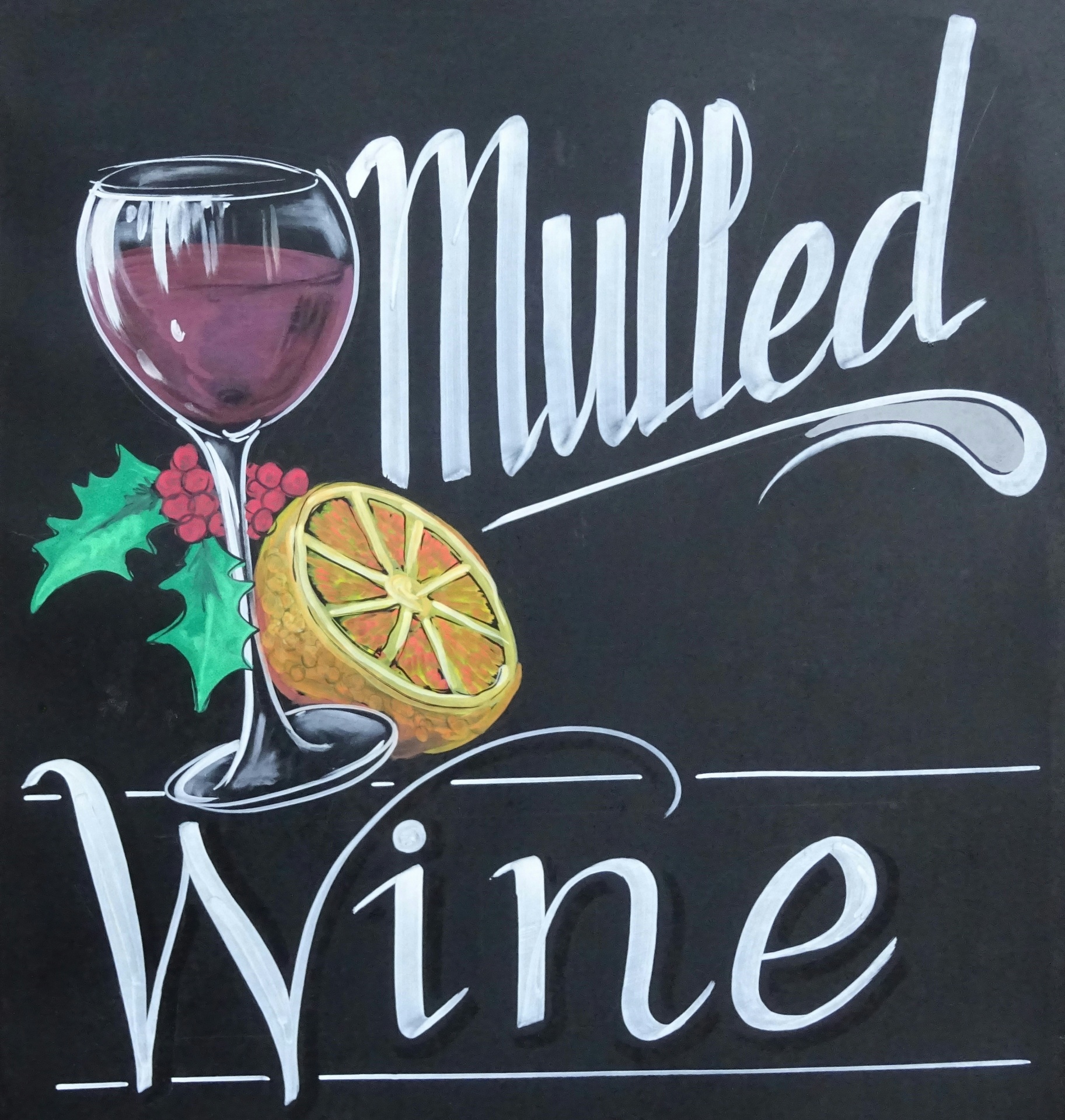 Mulled Wine Sign