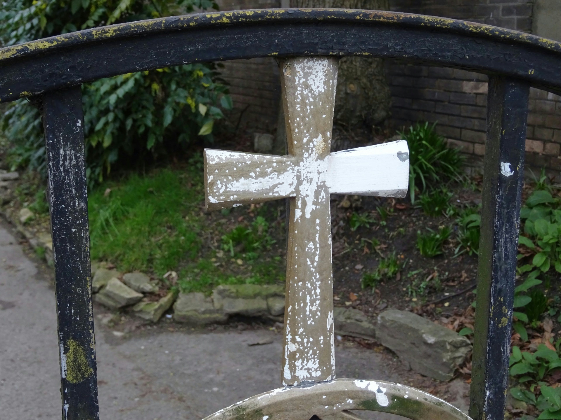 Altes Kreuz auf Church Gate
