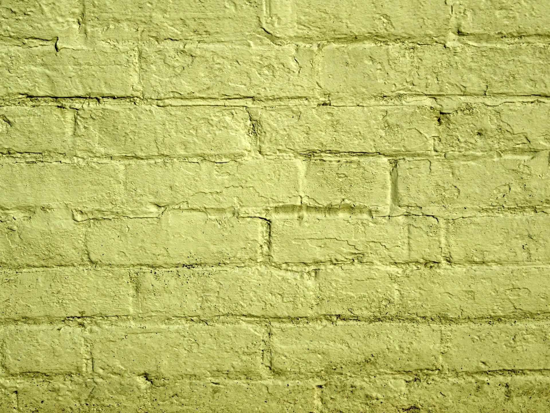 橄榄绿色彩绘砖墙