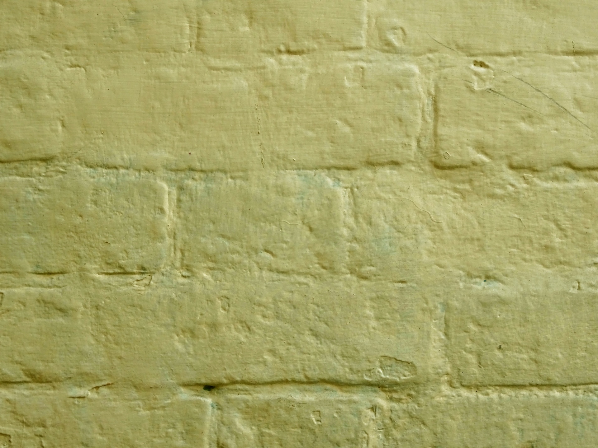 橄榄彩绘砖墙