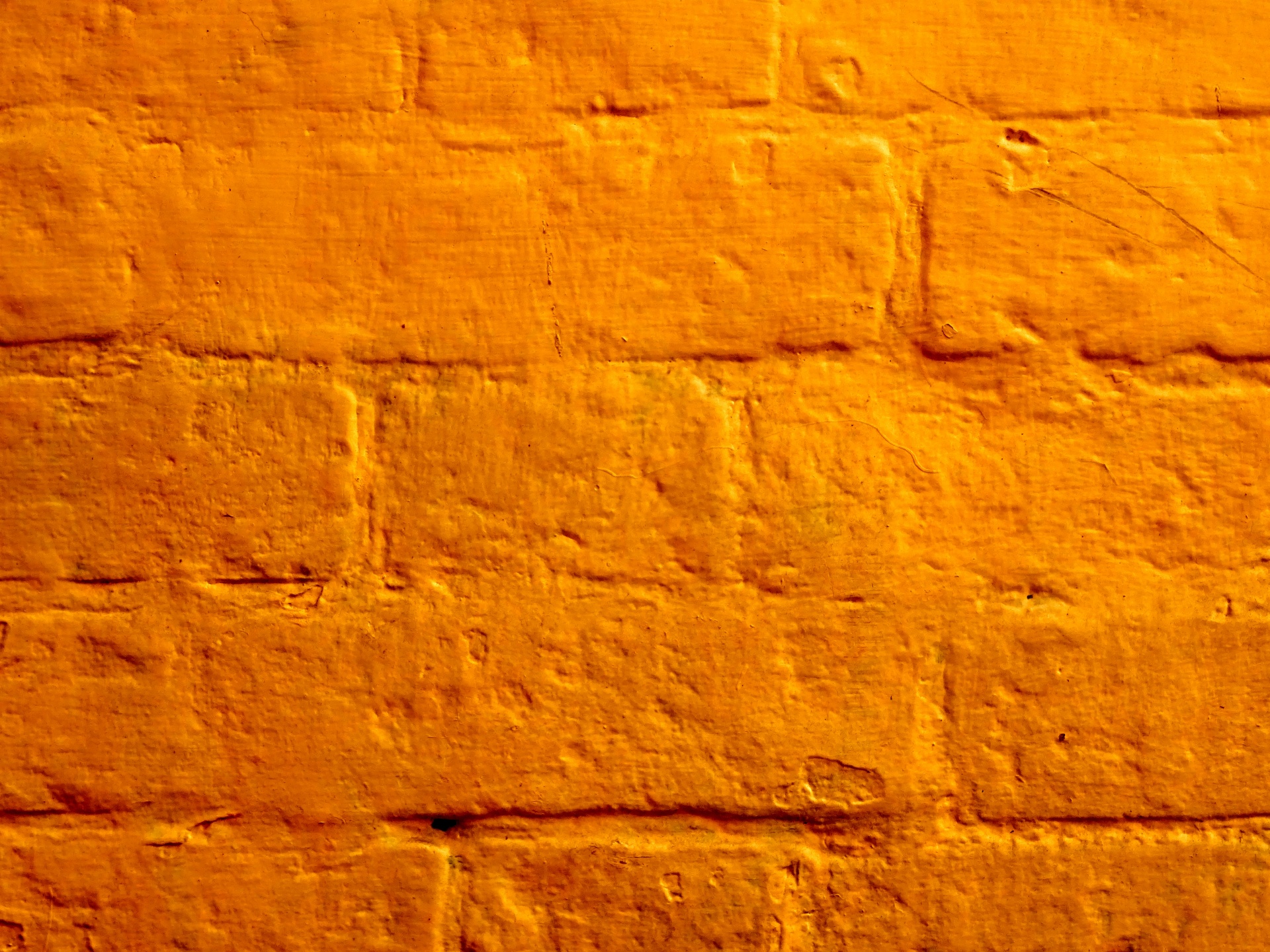 Оранжевый Окрашенные кирпичные стены