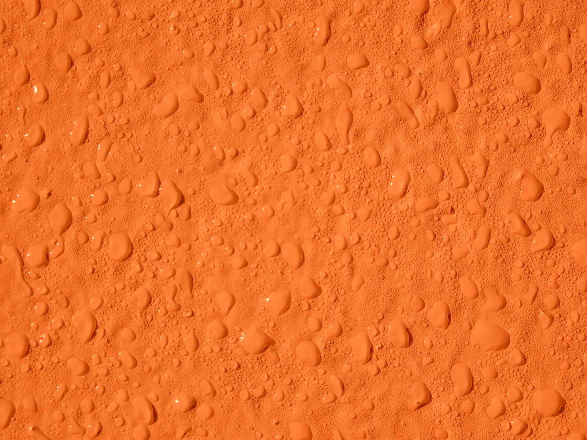 橙色水滴背景