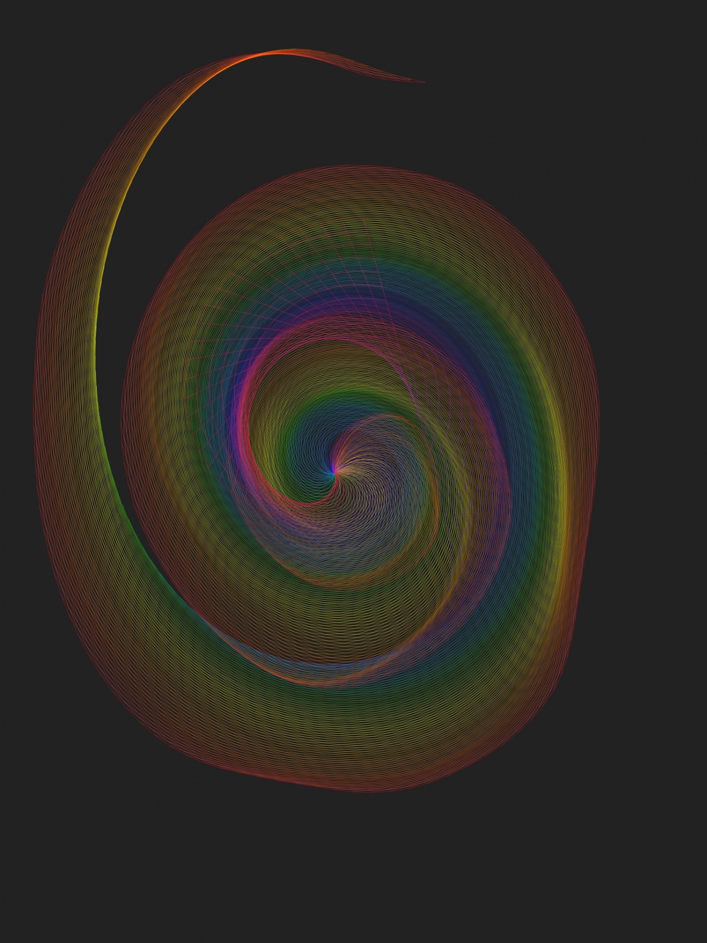 Spirale arcobaleno