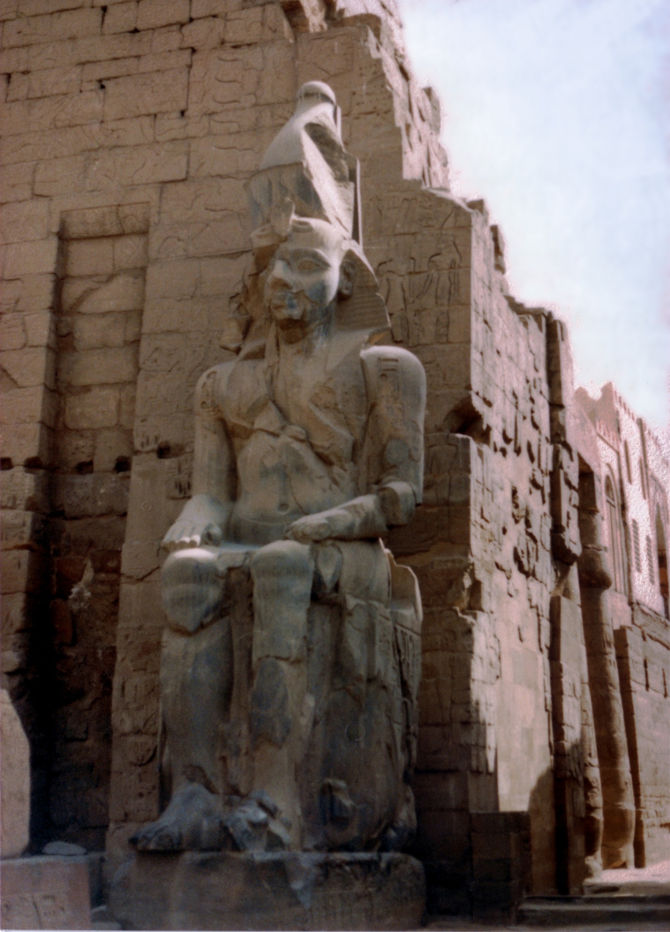 Ramassés II statua