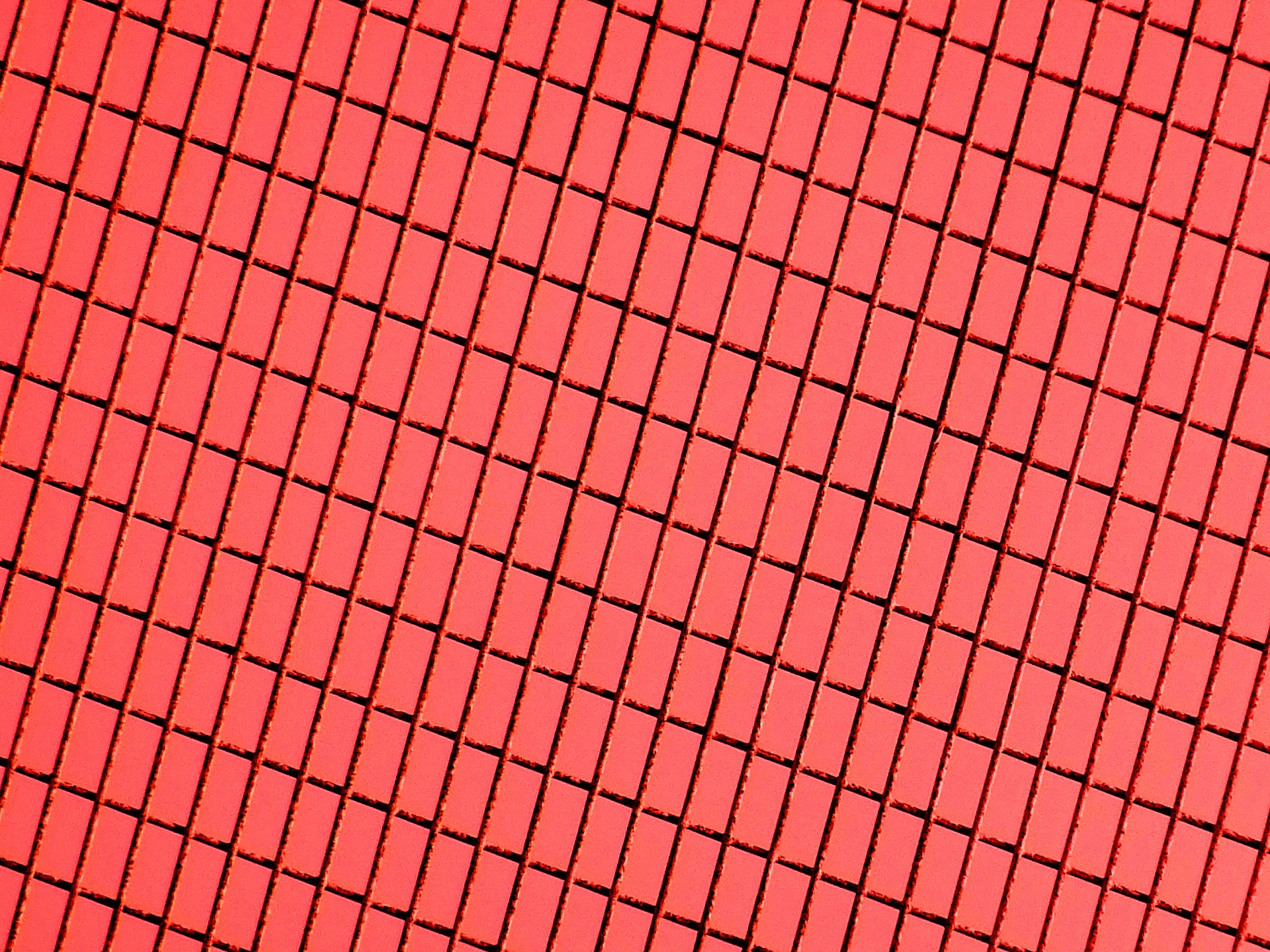 Sfondo rosso modello della rete metallic
