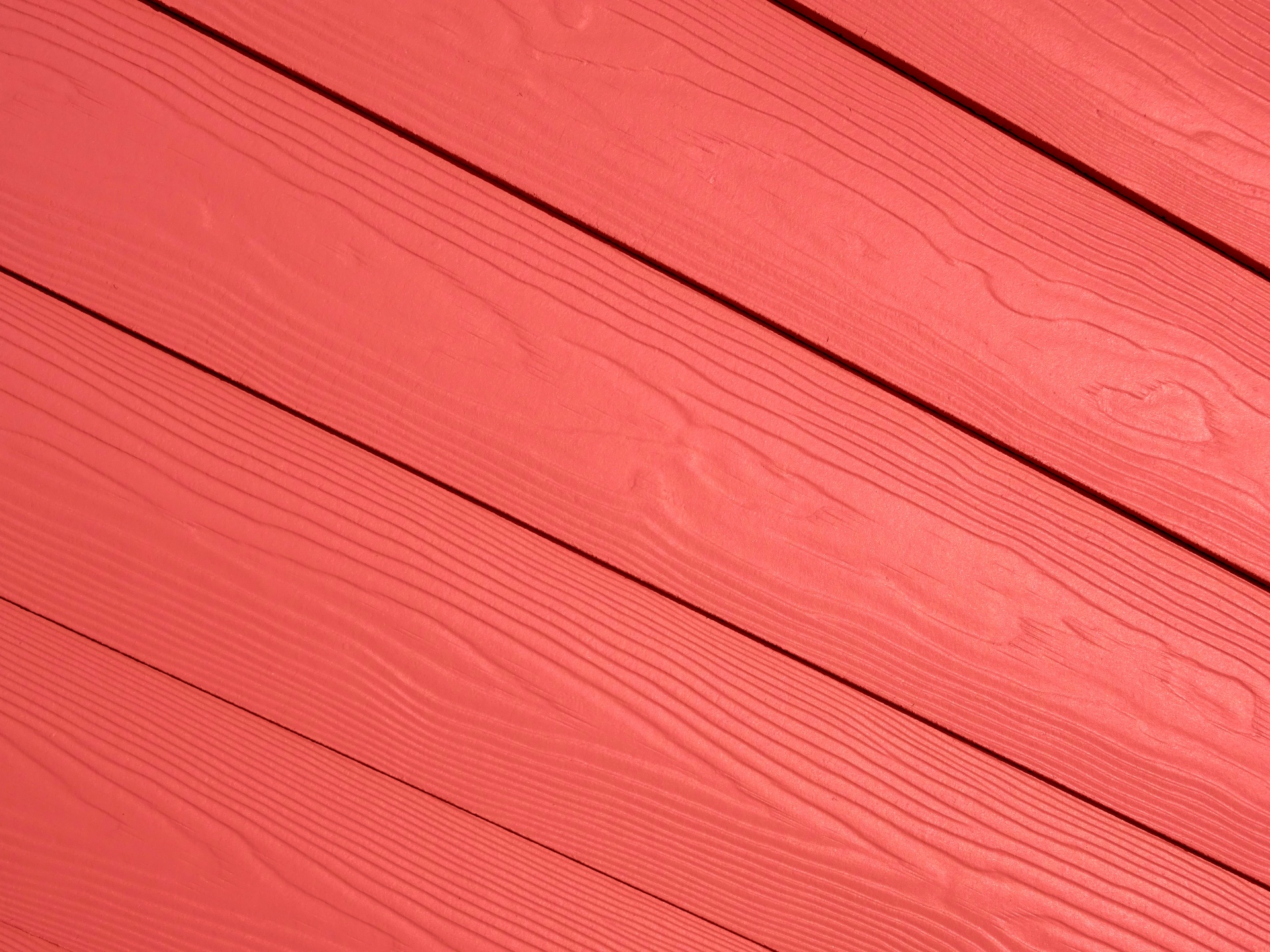 Sfondo rosso diagonale di legno