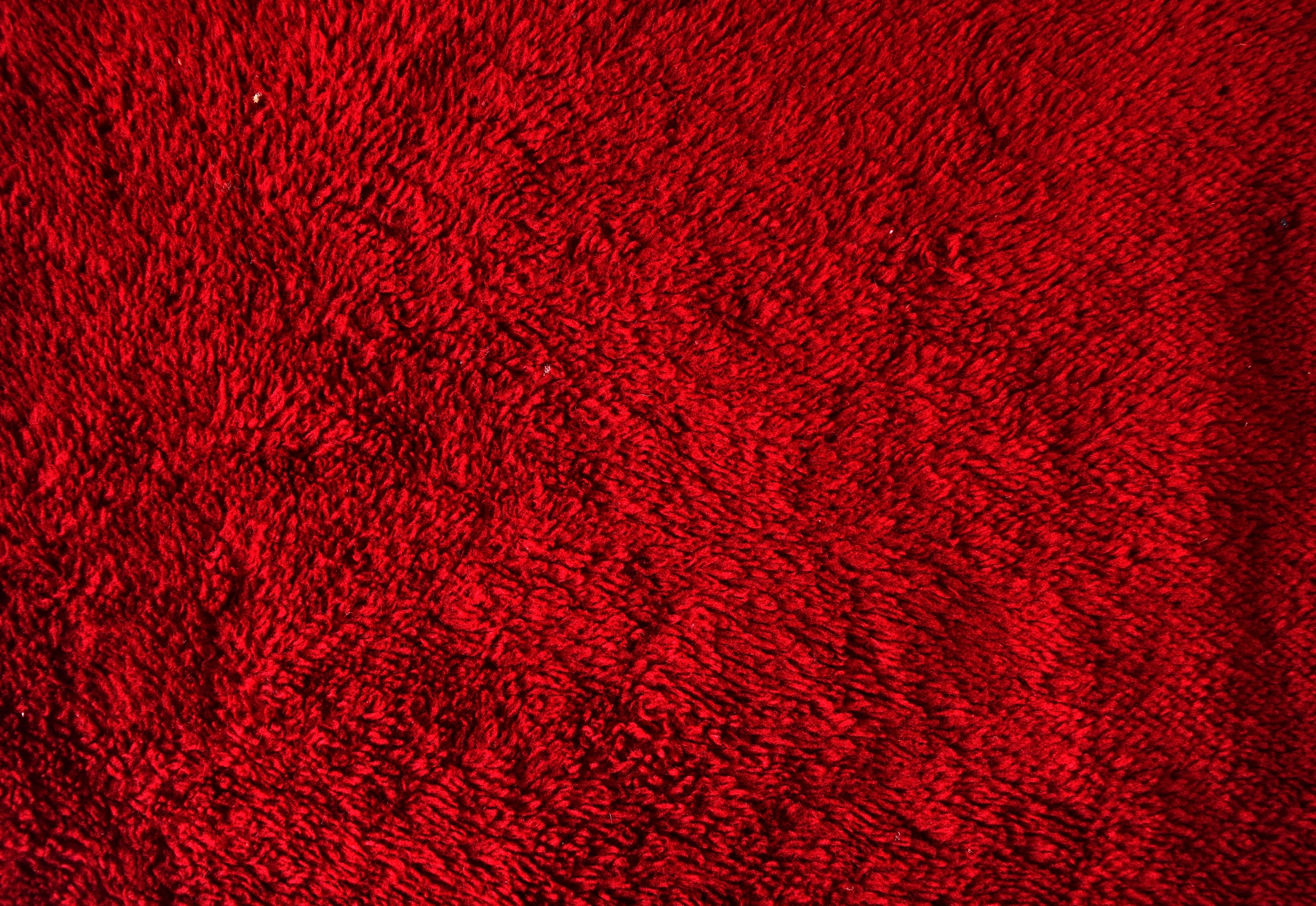Tissu polaire rouge