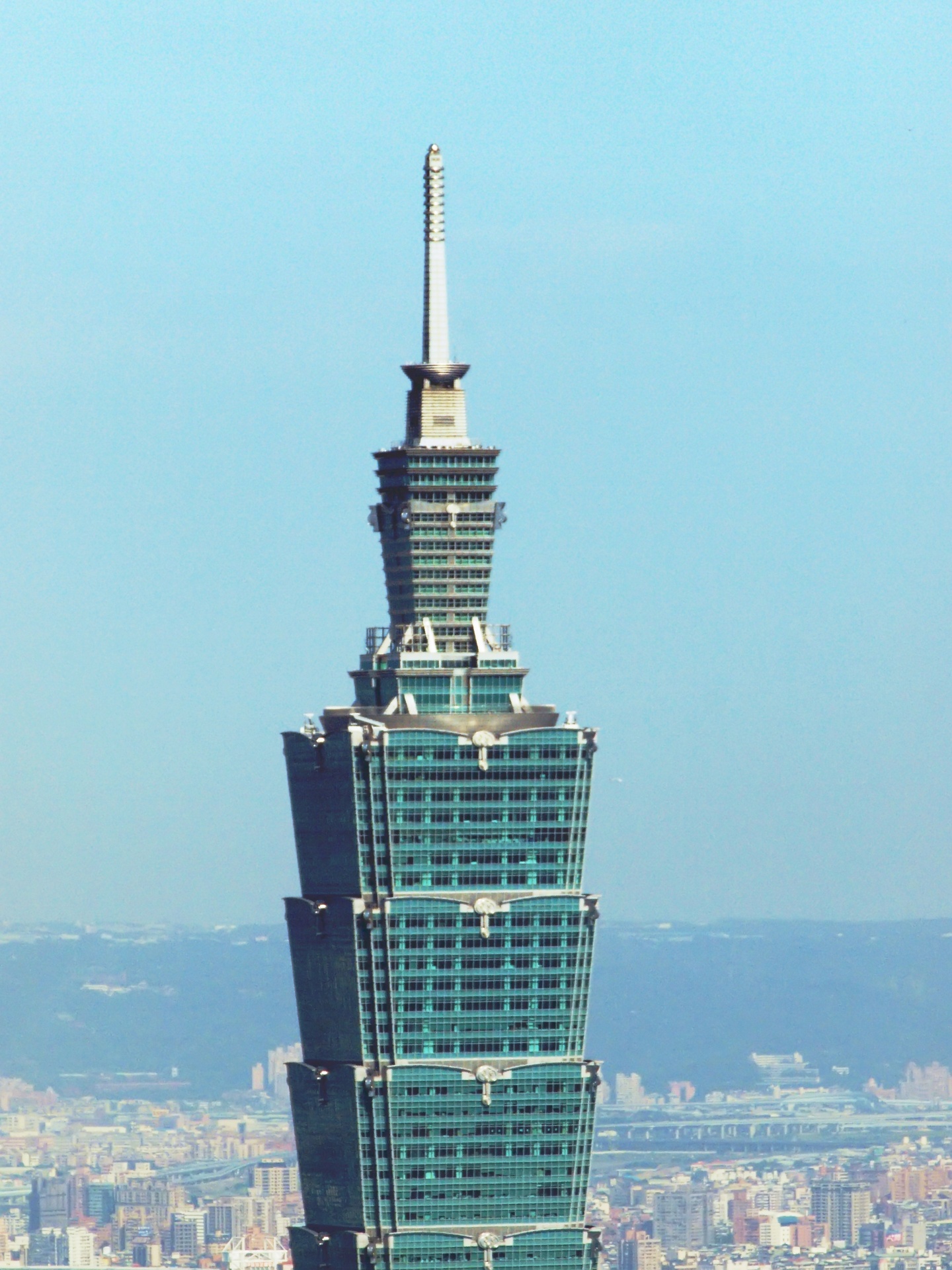 台北101大楼顶部