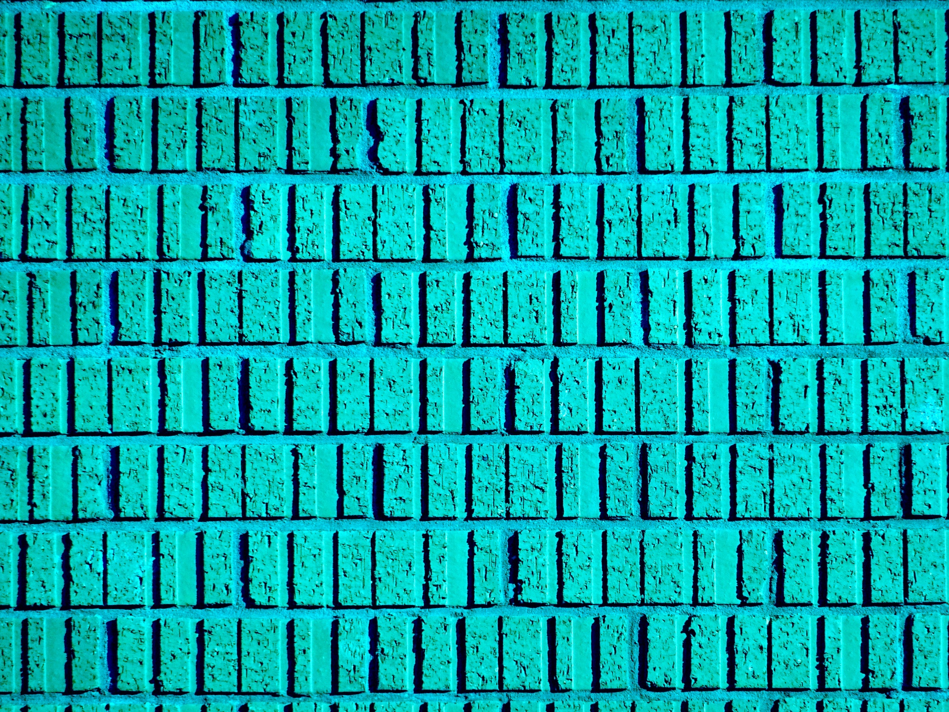 绿松石砖墙背景