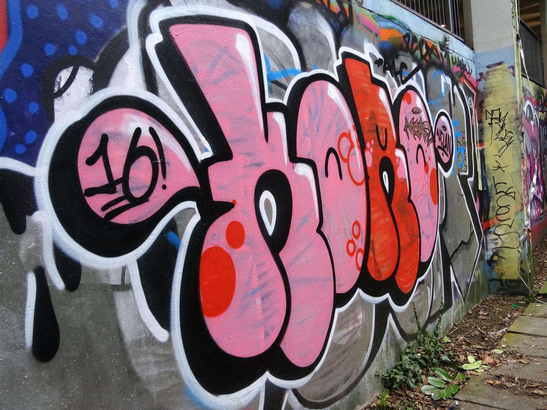 Muro di graffiti