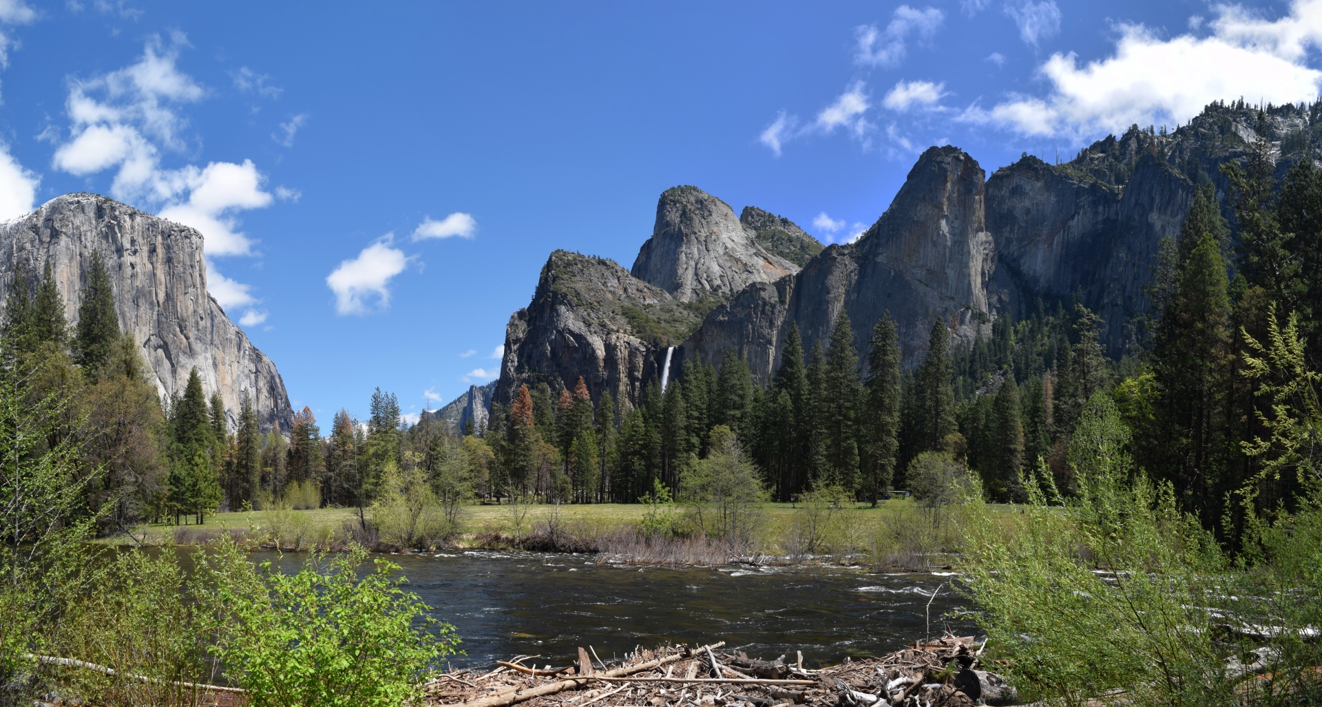 Yosemite Contexte Panoramique
