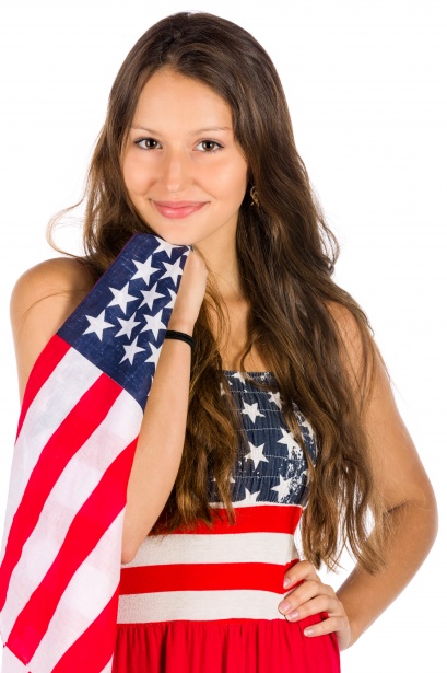 Independence Day Woman Free Stock Photo - Public Domain Pictures