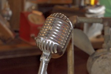 Microphone antique
