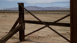 Barbed Wire Gate