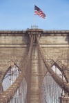 Brooklyn Bridge flagga