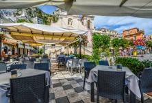 Cafe a Taormina