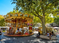 Carousel In Avignon France