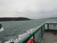 Vuelta en el ferry