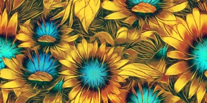 Floral background pattern 845