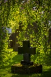 Grave stone cross