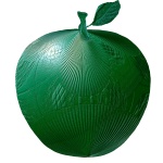 Verde, Textured, metálico, maçã