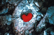 Heart Shape In Lava Crust