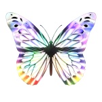 Iridescent Op-Art Butterfly