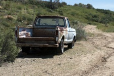 Old Chevy v poušti