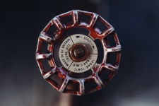 Old metal valve