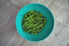 Pea in a bowl