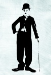 Retrato de Charlie Chaplin