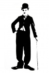 Portrét Charlieho Chaplina