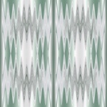 Repeat Stripe Frost Green Panel