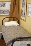 Krankenhausbett auf dem Display