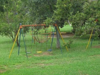 Swings in a park