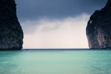Thaïlande, roche, mer