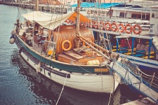 Barco de navigação do vintage