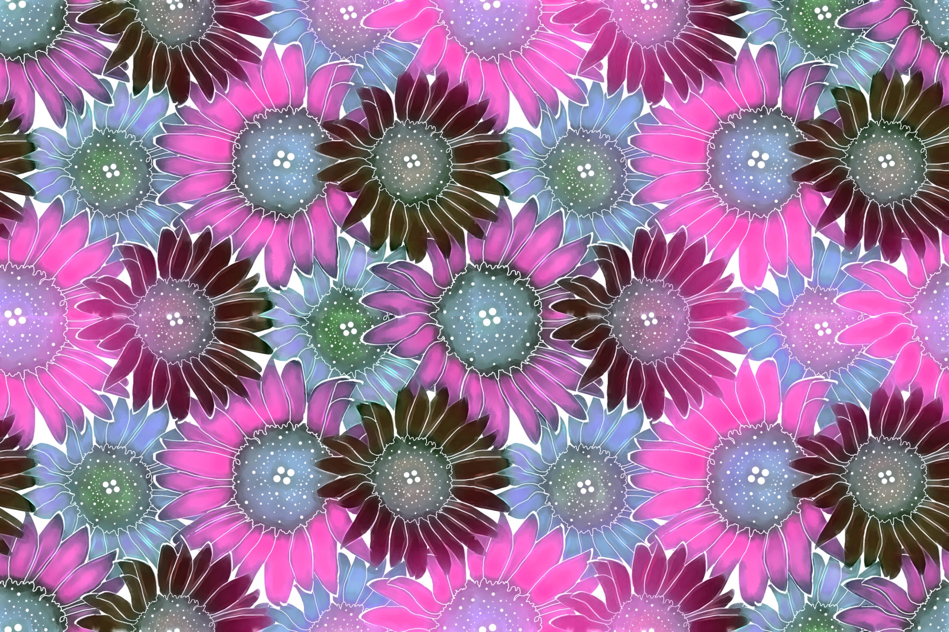 花卉图案背景718