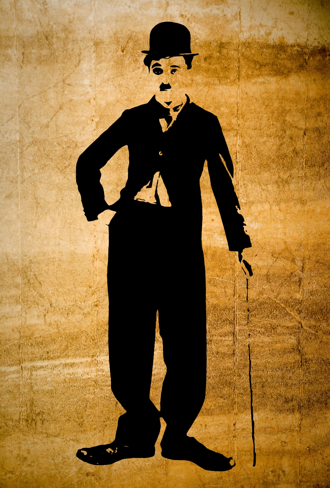 Portrait Of Charlie Chaplin
