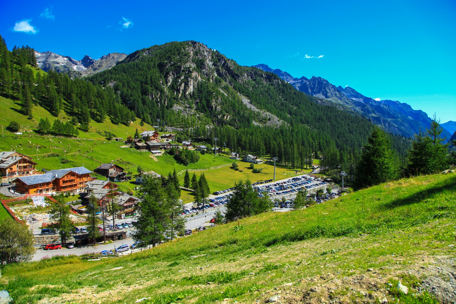 Village In Mountains Free Stock Photo - Public Domain Pictures