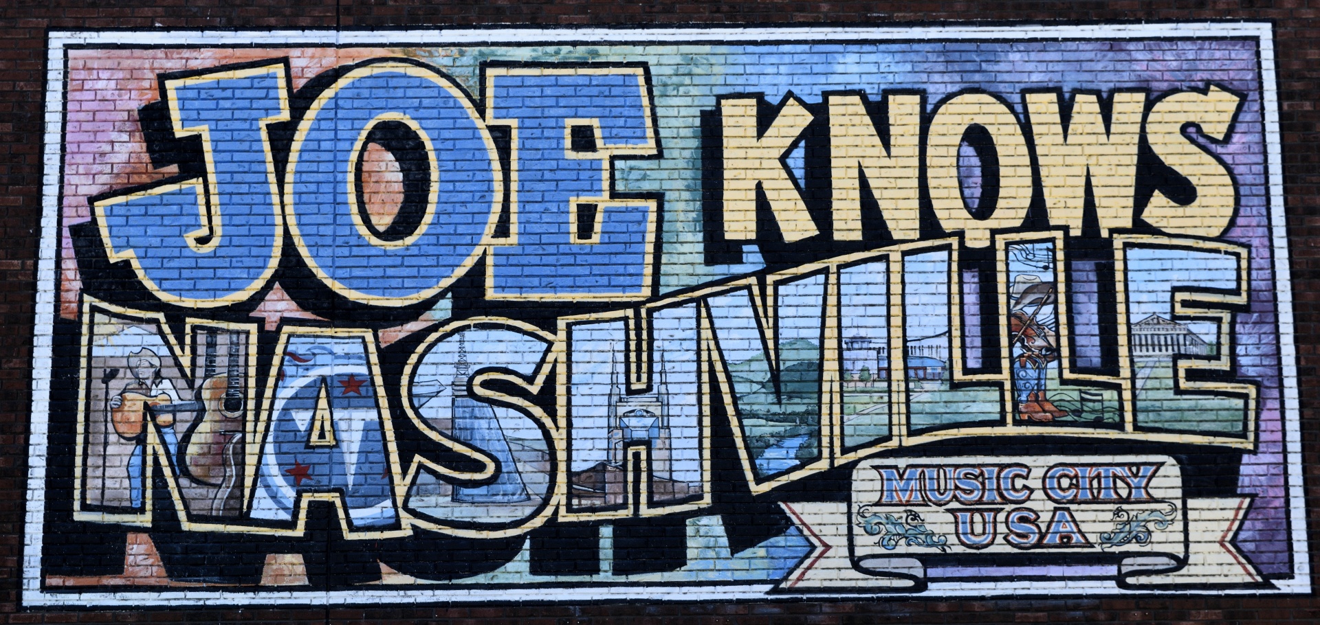 Wall Mural Nashville, Tennessee