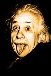 Albert Einstein, olejomalba