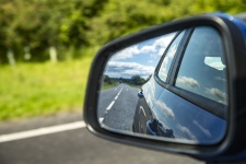 Auto Spiegel Spiegelung