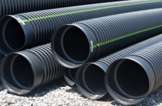 Drainage pipes achtergrond