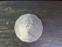 Moneda de Fiji 50 centavos