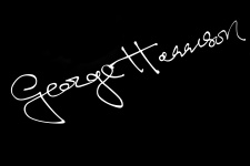 George Harrisons autograf